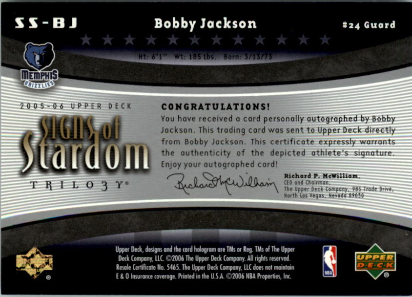 2005-06 Upper Deck Trilogy Basketball Signs of Stardom AUTO You Pick - Picture 3 of 26