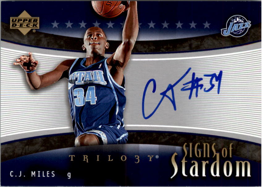 2005-06 Upper Deck Trilogy Basketball Signs of Stardom AUTO You Pick - Picture 8 of 26