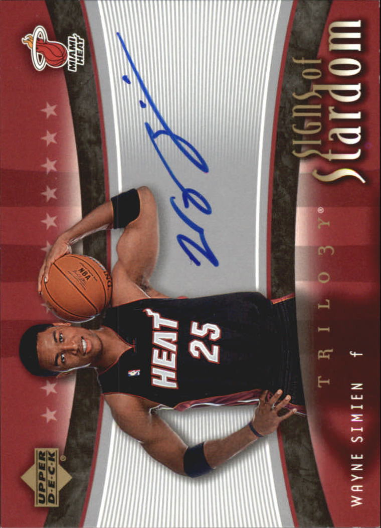 2005-06 Upper Deck Trilogy Basketball Signs of Stardom AUTO You Pick - Picture 23 of 26