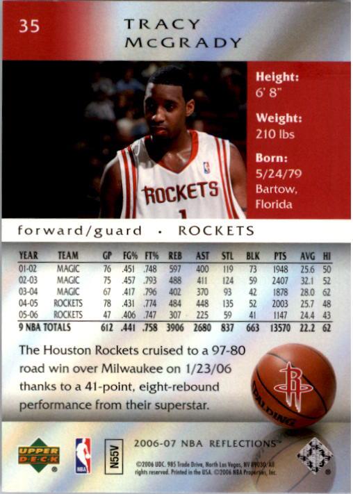 2006/2007 Reflections (Upper Deck) Basketball - Picture 5 of 90