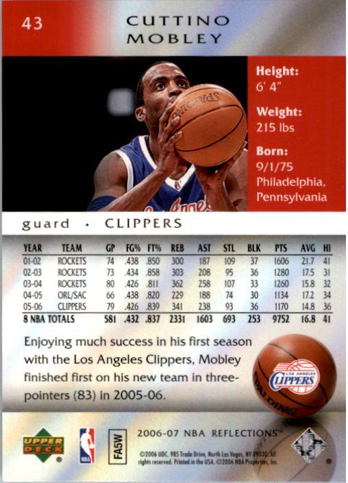 2006/2007 Reflections (Upper Deck) Basketball - Picture 13 of 90