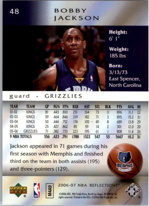 2006/2007 Reflections (Upper Deck) Basketball - Picture 21 of 90