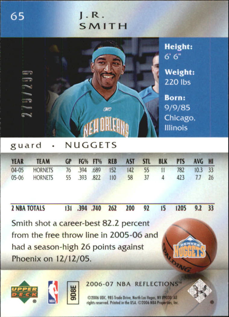 2006/2007 Reflections (Upper Deck) Basketball - Picture 78 of 90