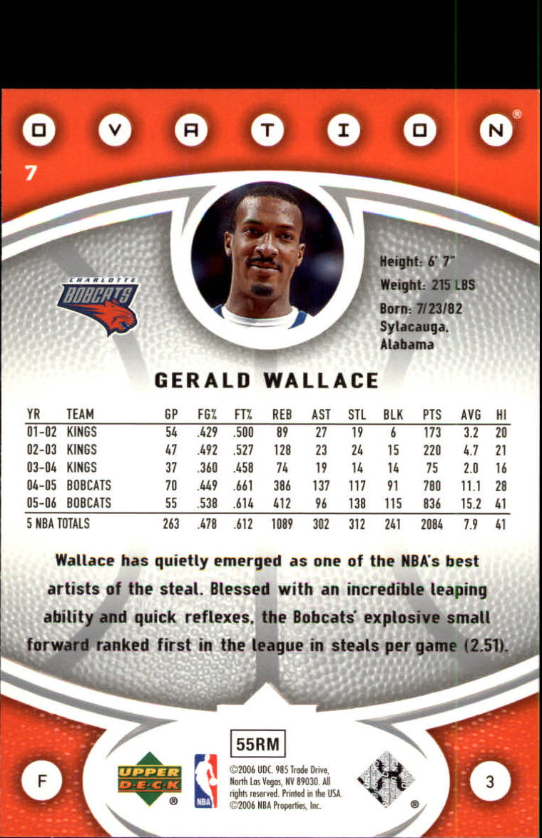2006/2007 Ovation (Upper Deck) Basketball - Picture 215 of 227