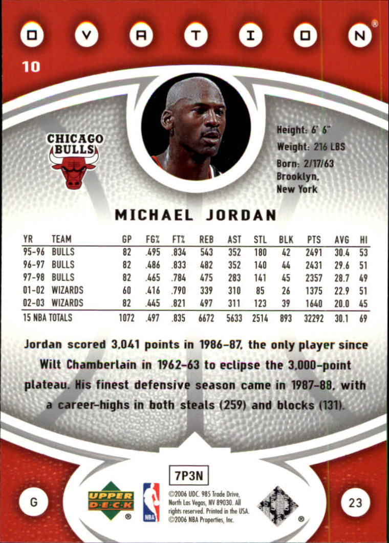 2006/2007 Ovation (Upper Deck) Basketball - Picture 209 of 227