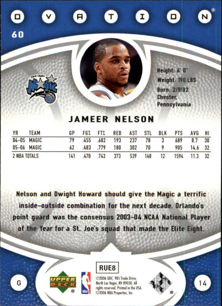 2006/2007 Ovation (Upper Deck) Basketball - Picture 111 of 227