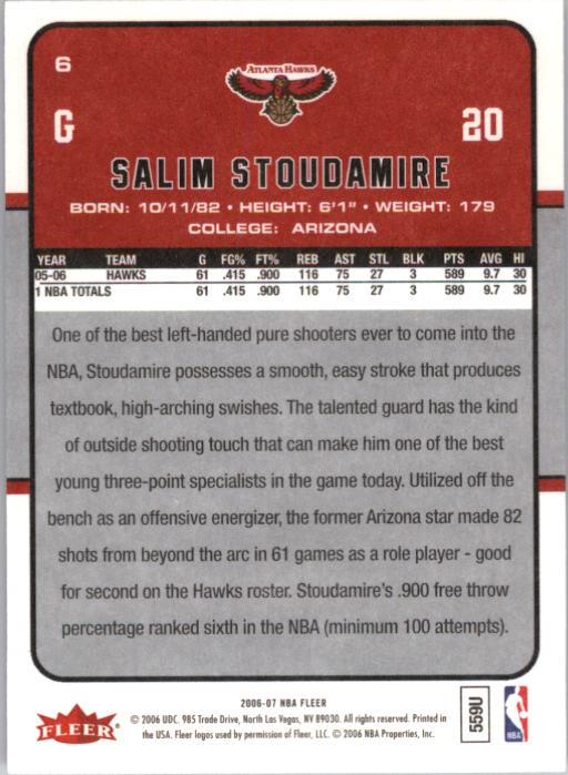 2006-07 Fleer Basketball Card Pick - Picture 13 of 490