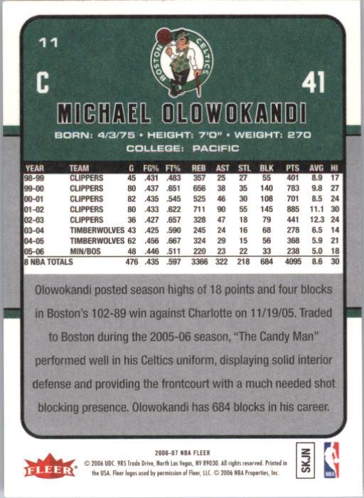 2006-07 Fleer Basketball Card Pick - Picture 23 of 490