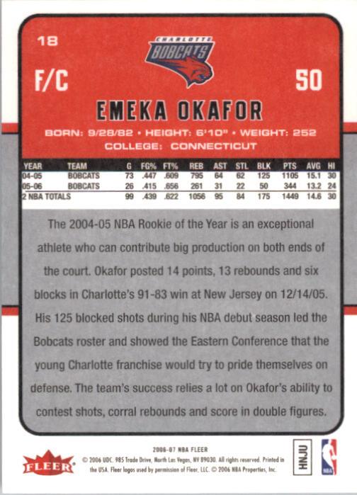 2006-07 Fleer Basketball Card Pick - Picture 37 of 490