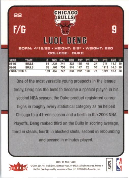 2006-07 Fleer Basketball Card Pick - Picture 45 of 490