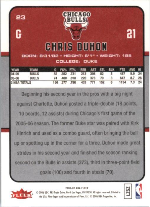 2006-07 Fleer Basketball Card Pick - Picture 47 of 490