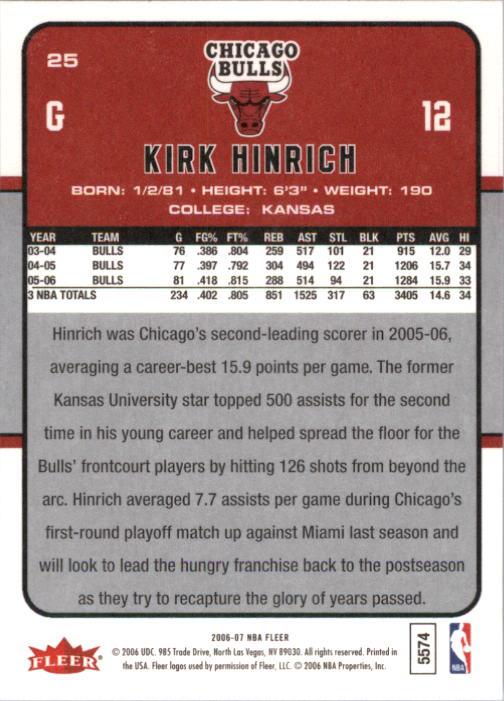 2006-07 Fleer Basketball Card Pick - Picture 51 of 490