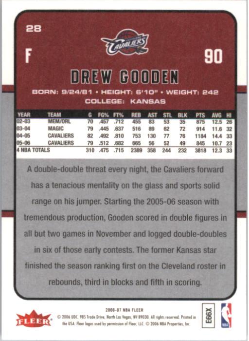 2006-07 Fleer Basketball Card Pick - Picture 57 of 490