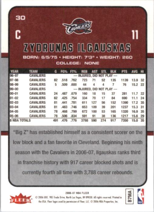 2006-07 Fleer Basketball Card Pick - Picture 61 of 490