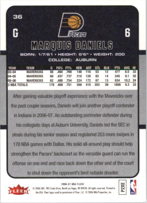 2006-07 Fleer Basketball Card Pick - Picture 73 of 490