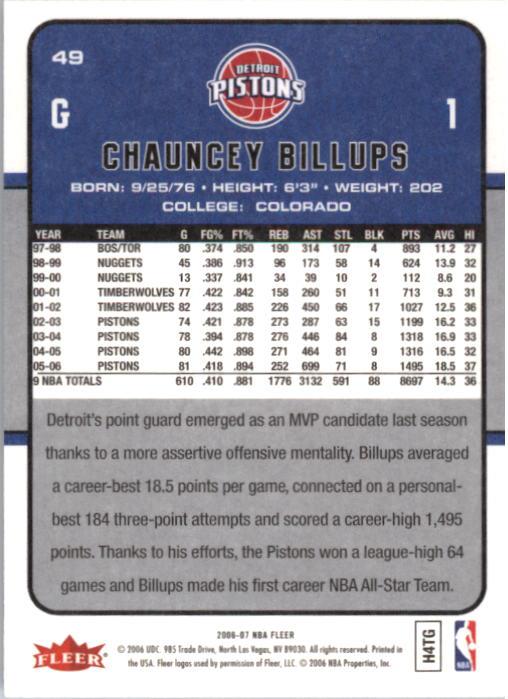 2006-07 Fleer Basketball Card Pick - Picture 99 of 490