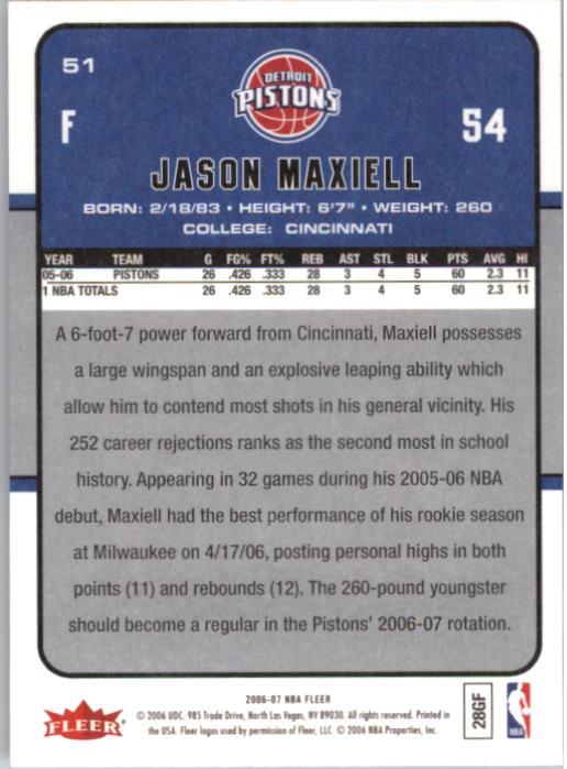 2006-07 Fleer Basketball Card Pick - Picture 103 of 490