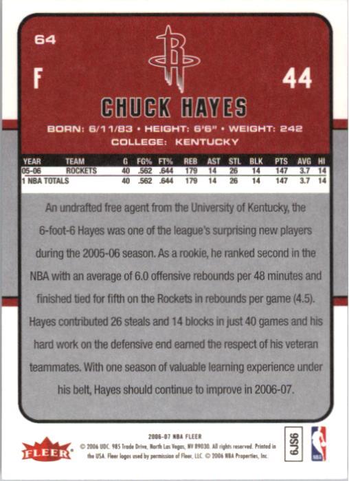 2006-07 Fleer Basketball Card Pick - Picture 129 of 490