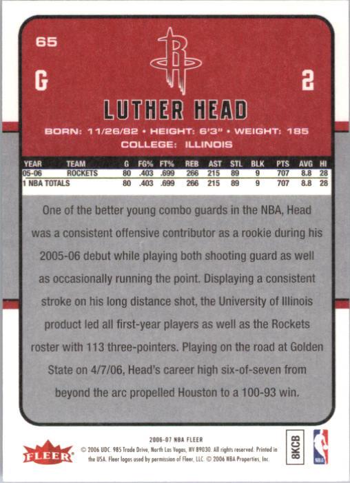 2006-07 Fleer Basketball Card Pick - Picture 131 of 490