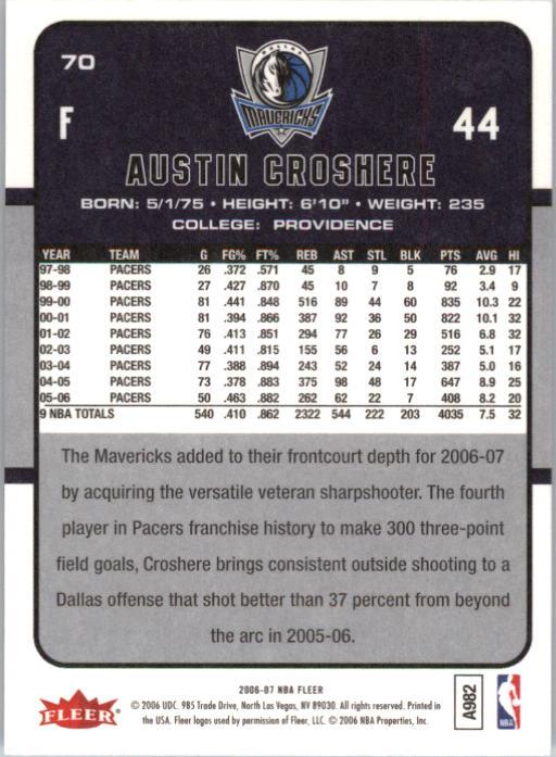 2006-07 Fleer Basketball Card Pick - Picture 141 of 490