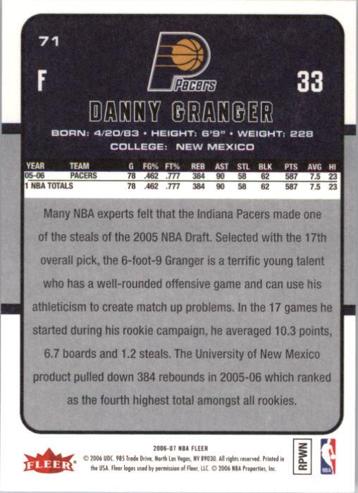 2006-07 Fleer Basketball Card Pick - Picture 143 of 490