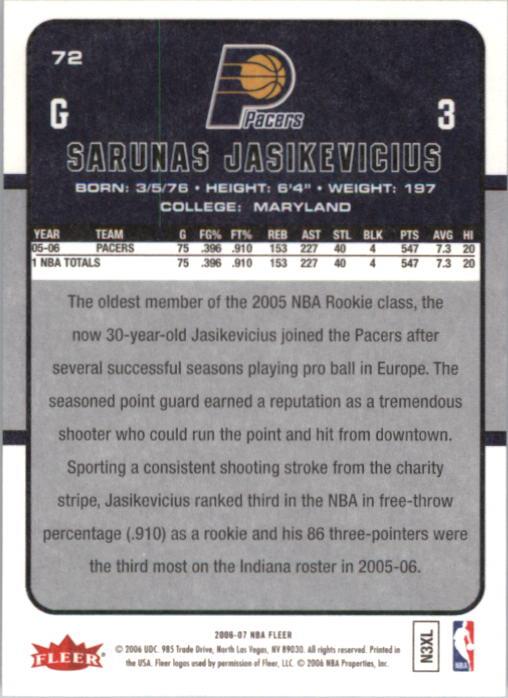 2006-07 Fleer Basketball Card Pick - Picture 145 of 490