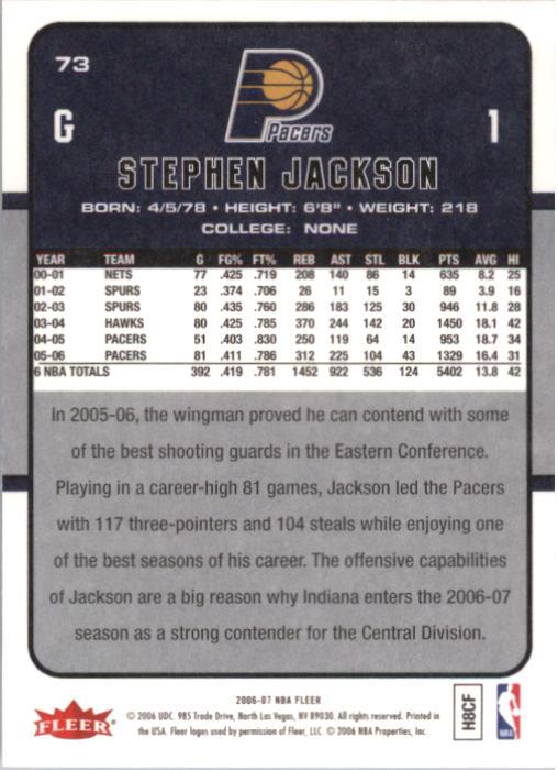 2006-07 Fleer Basketball Card Pick - Picture 147 of 490