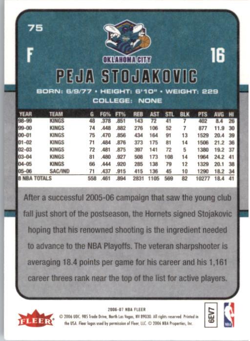 2006-07 Fleer Basketball Card Pick - Picture 151 of 490