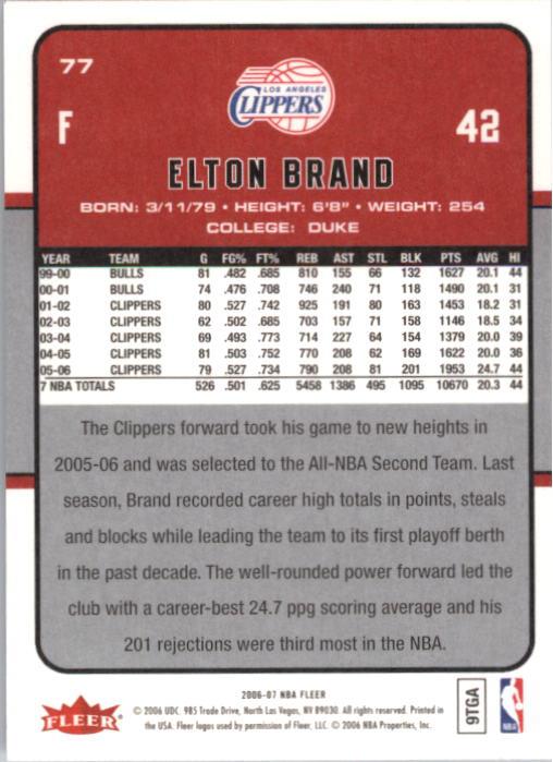 2006-07 Fleer Basketball Card Pick - Picture 155 of 490