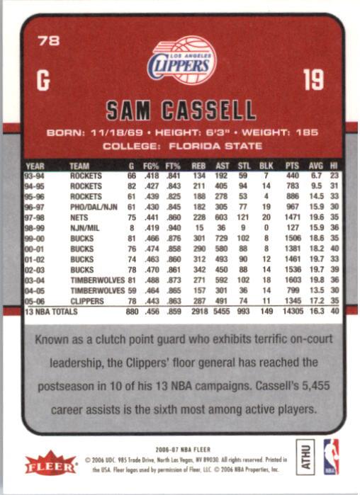 2006-07 Fleer Basketball Card Pick - Picture 157 of 490