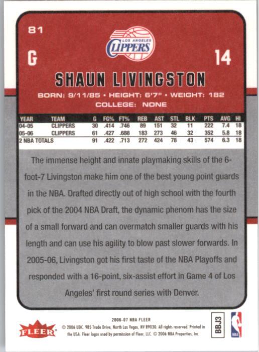 2006-07 Fleer Basketball Card Pick - Picture 163 of 490