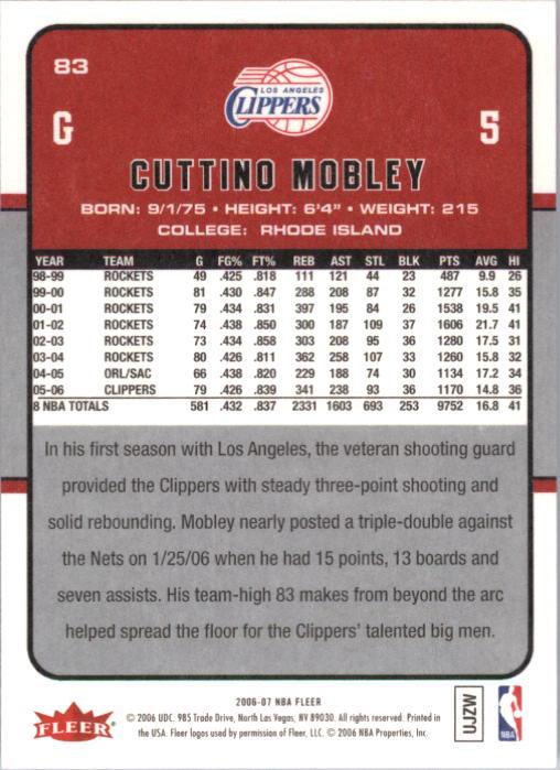 2006-07 Fleer Basketball Card Pick - Picture 167 of 490