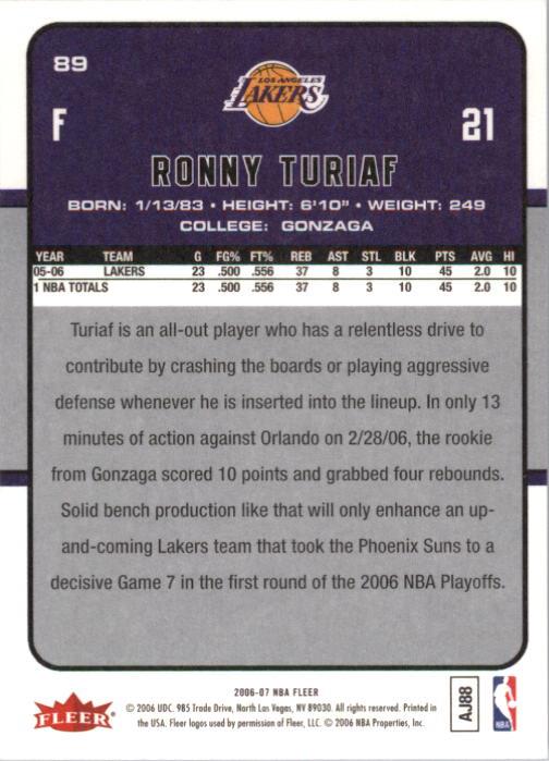 2006-07 Fleer Basketball Card Pick - Picture 179 of 490
