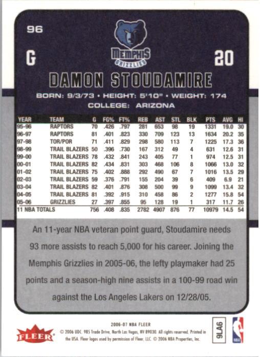 2006-07 Fleer Basketball Card Pick - Picture 193 of 490