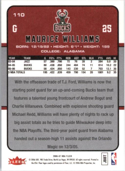 2006-07 Fleer Basketball Card Pick - Picture 221 of 490