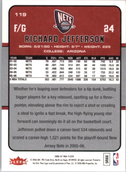 2006-07 Fleer Basketball Card Pick - Picture 239 of 490