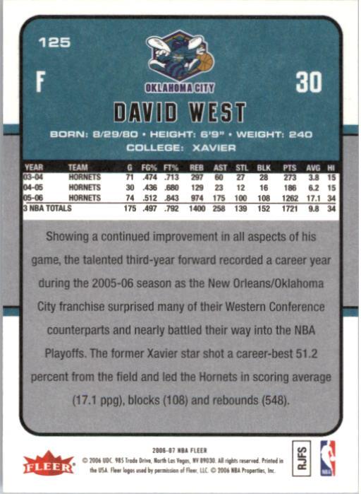 2006-07 Fleer Basketball Card Pick - Picture 251 of 490
