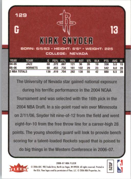 2006-07 Fleer Basketball Card Pick - Picture 259 of 490