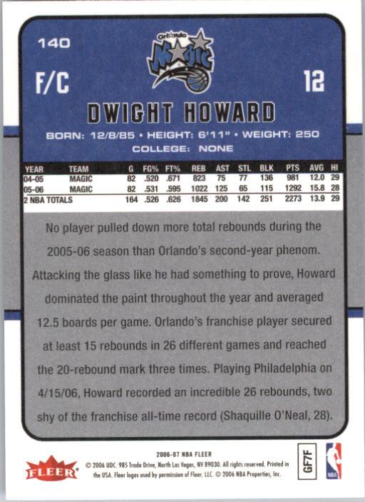 2006-07 Fleer Basketball Card Pick - Picture 281 of 490