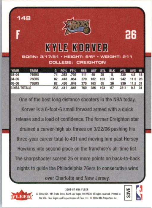 2006-07 Fleer Basketball Card Pick - Picture 297 of 490