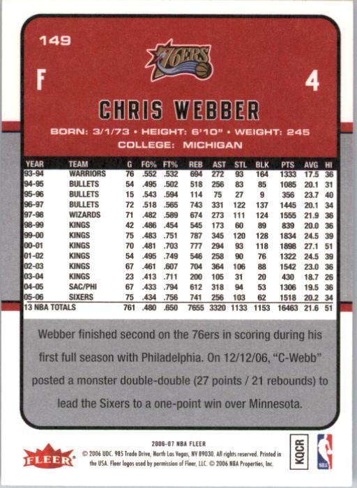 2006-07 Fleer Basketball Card Pick - Picture 299 of 490