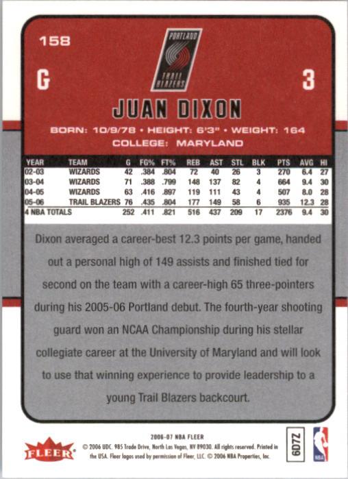 2006-07 Fleer Basketball Card Pick - Picture 317 of 490
