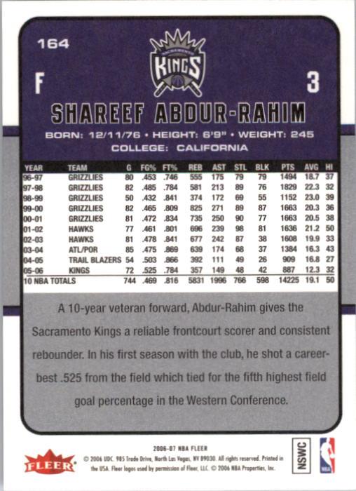 2006-07 Fleer Basketball Card Pick - Picture 329 of 490