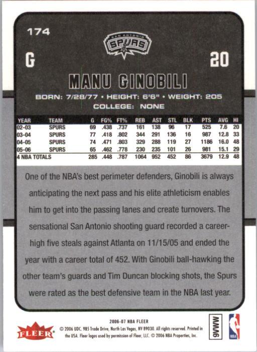 2006-07 Fleer Basketball Card Pick - Picture 349 of 490
