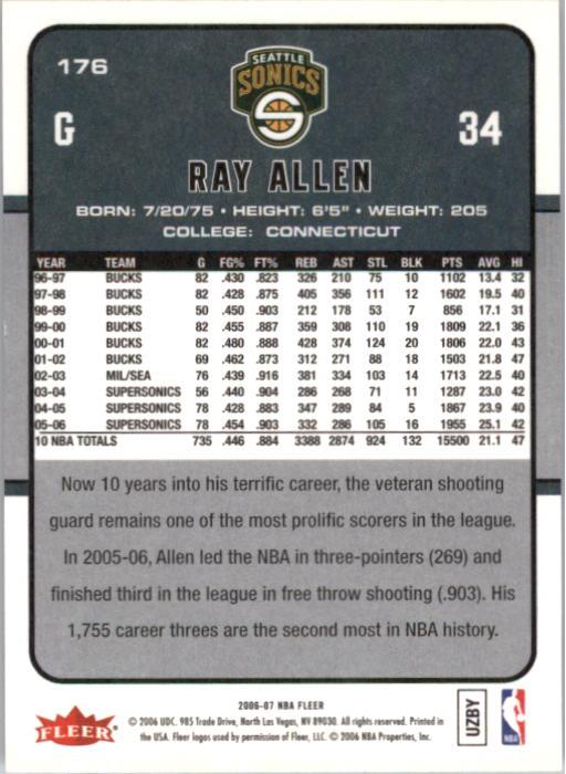 2006-07 Fleer Basketball Card Pick - Picture 353 of 490