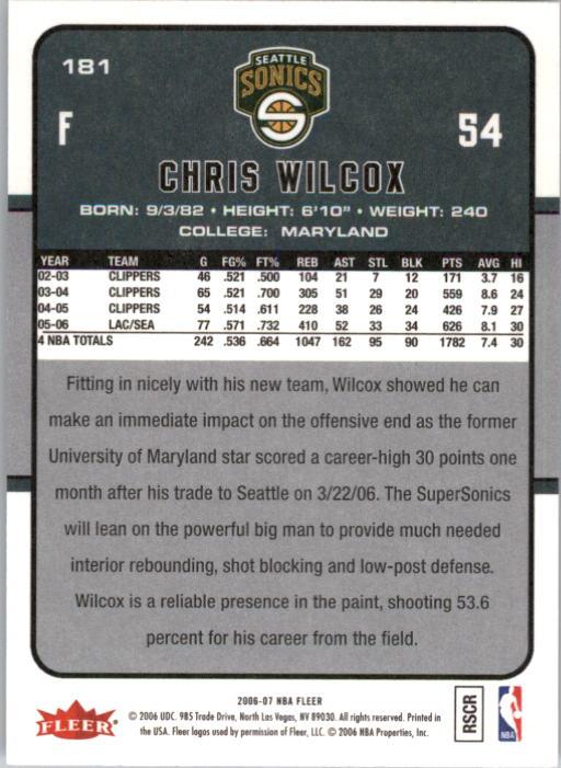 2006-07 Fleer Basketball Card Pick - Picture 363 of 490