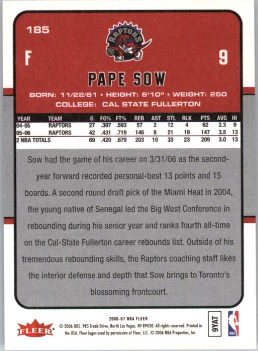 2006-07 Fleer Basketball Card Pick - Picture 371 of 490