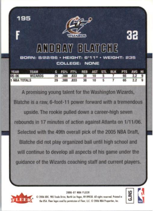 2006-07 Fleer Basketball Card Pick - Picture 391 of 490
