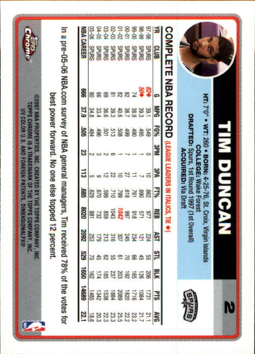 2006-07 Topps Chrome Basketball Card Pick - Picture 5 of 380