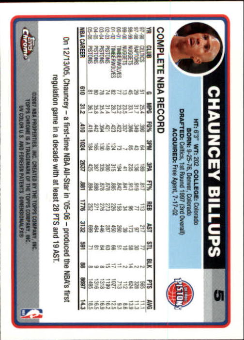 2006-07 Topps Chrome Basketball Card Pick - Picture 9 of 380